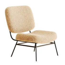 ZARA HOME FAUX SHEARLING CHAIR